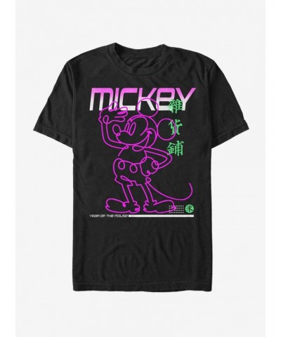 Disney Mickey Mouse Street Glow T-Shirt $7.17 T-Shirts