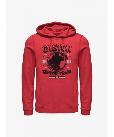 Disney Beauty and the Beast Gaston Gym Hoodie $17.96 Hoodies