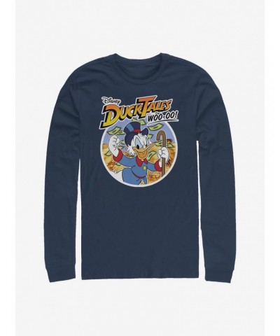 Disney Ducktales Scrooge Woo-oo Long-Sleeve T-Shirt $10.86 T-Shirts